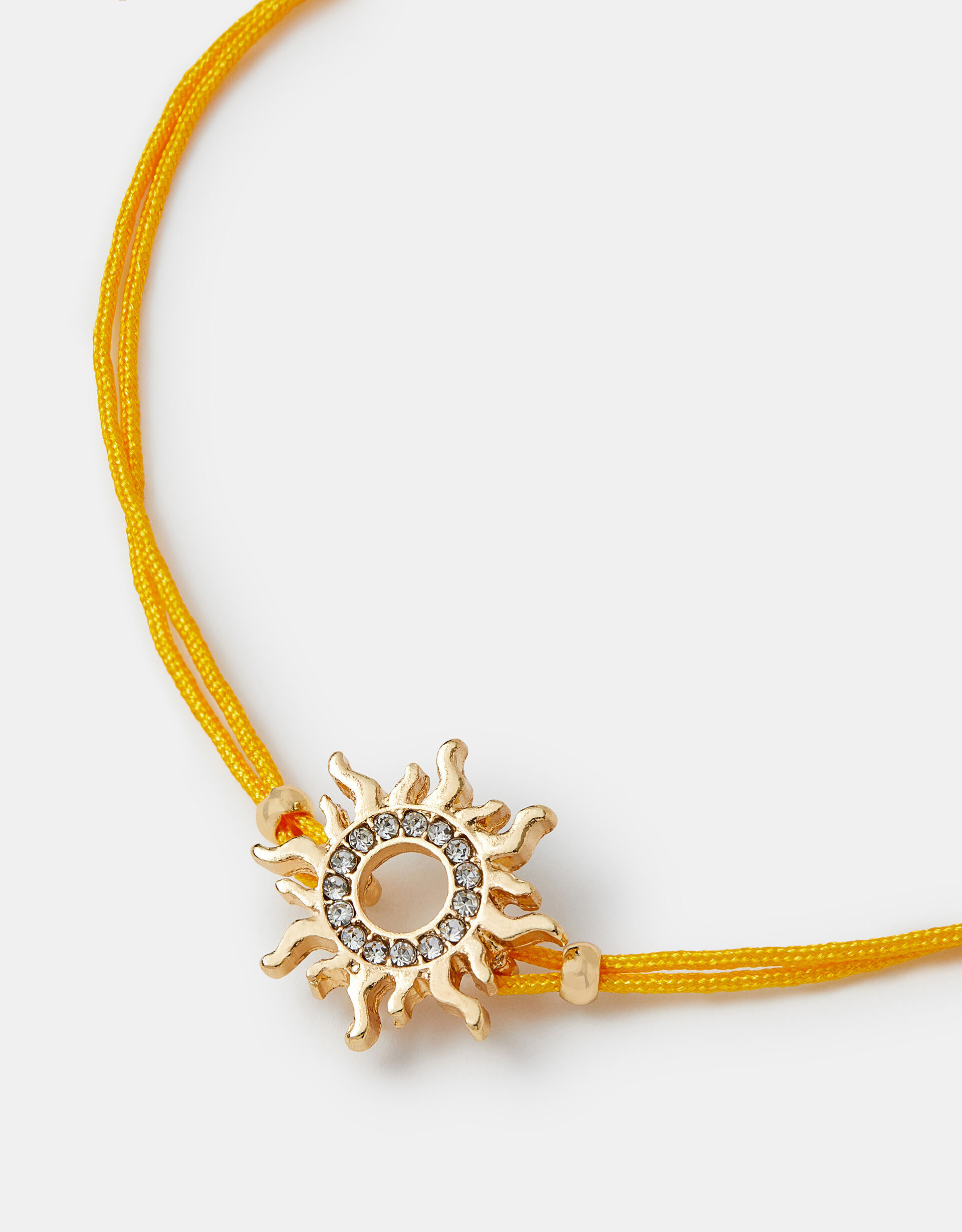 Sun Charm Cord Bracelet | Accessorize (Global)