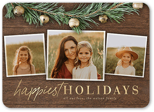 Garland Bells Holiday Card | Shutterfly