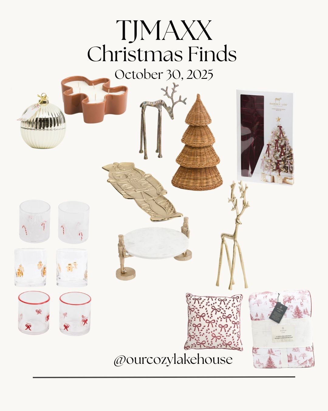TJMaxx Christmas finds - October 30, 2025

#LTKSeasonal #LTKHoliday #LTKHome