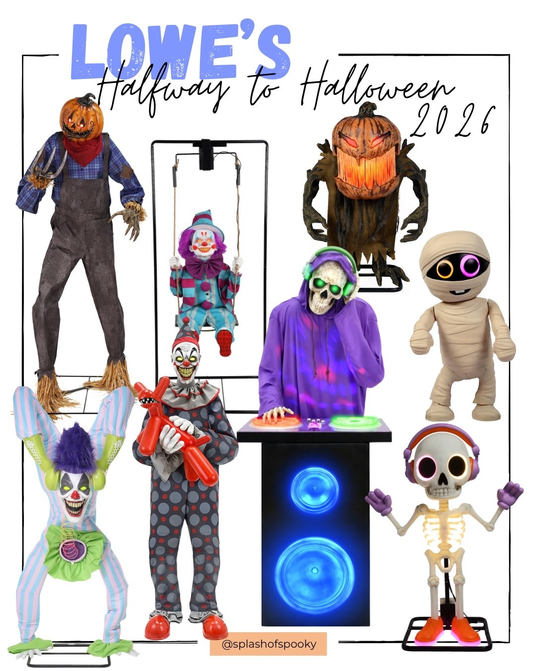 It’s Halfway to Halloween at Lowe’s! 🎃💙

The hardware and home decor giant dropped all of their Halfoween goodies just in time to celebrate. These are all available NOW to Lowe’s Reward Members. Everyone else? You have to wait until May 2! Shop them in my link in bio and click Lowe’s storefront.

I think I’m obsessed with the pumpkin scarecrow. Which one are you getting?

#LTKSeasonal #LTKHome