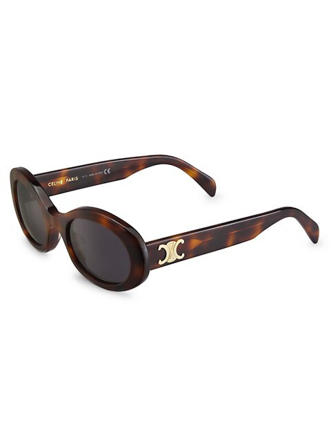 52MM Round Sunglasses | Saks Fifth Avenue