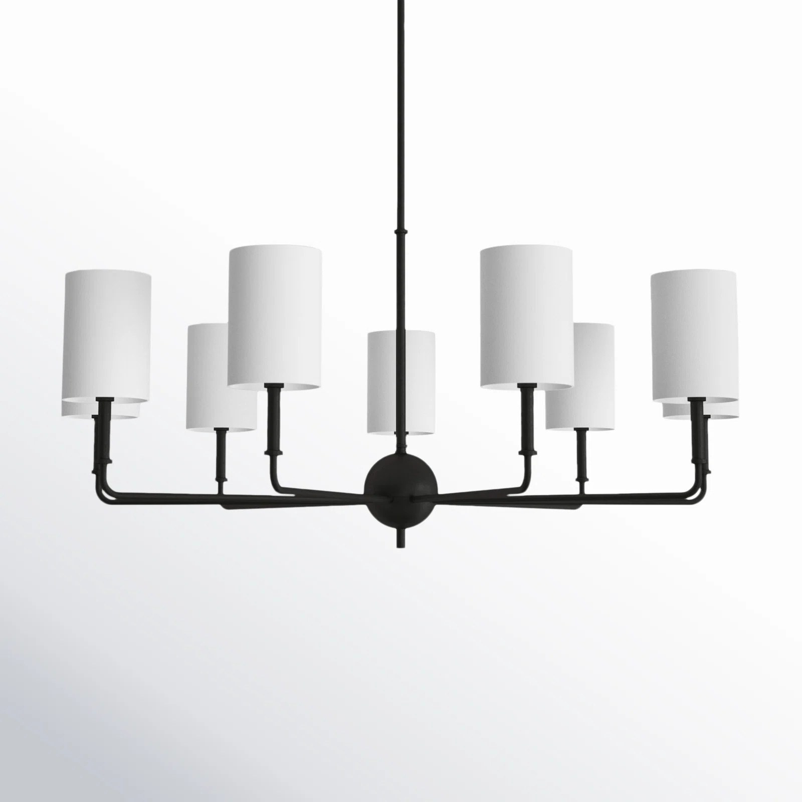 Rowley 9 Light Metal Dimmable Chandelier | Birch Lane