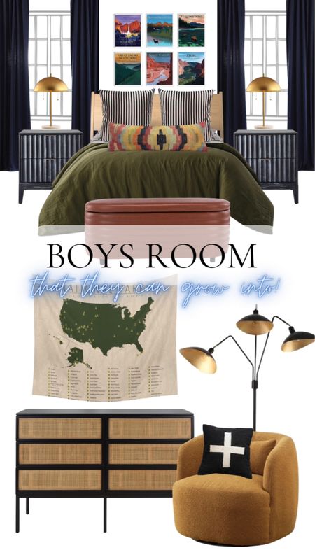 Complete boys room design ✨

#LTKfamily #LTKhome #LTKsalealert