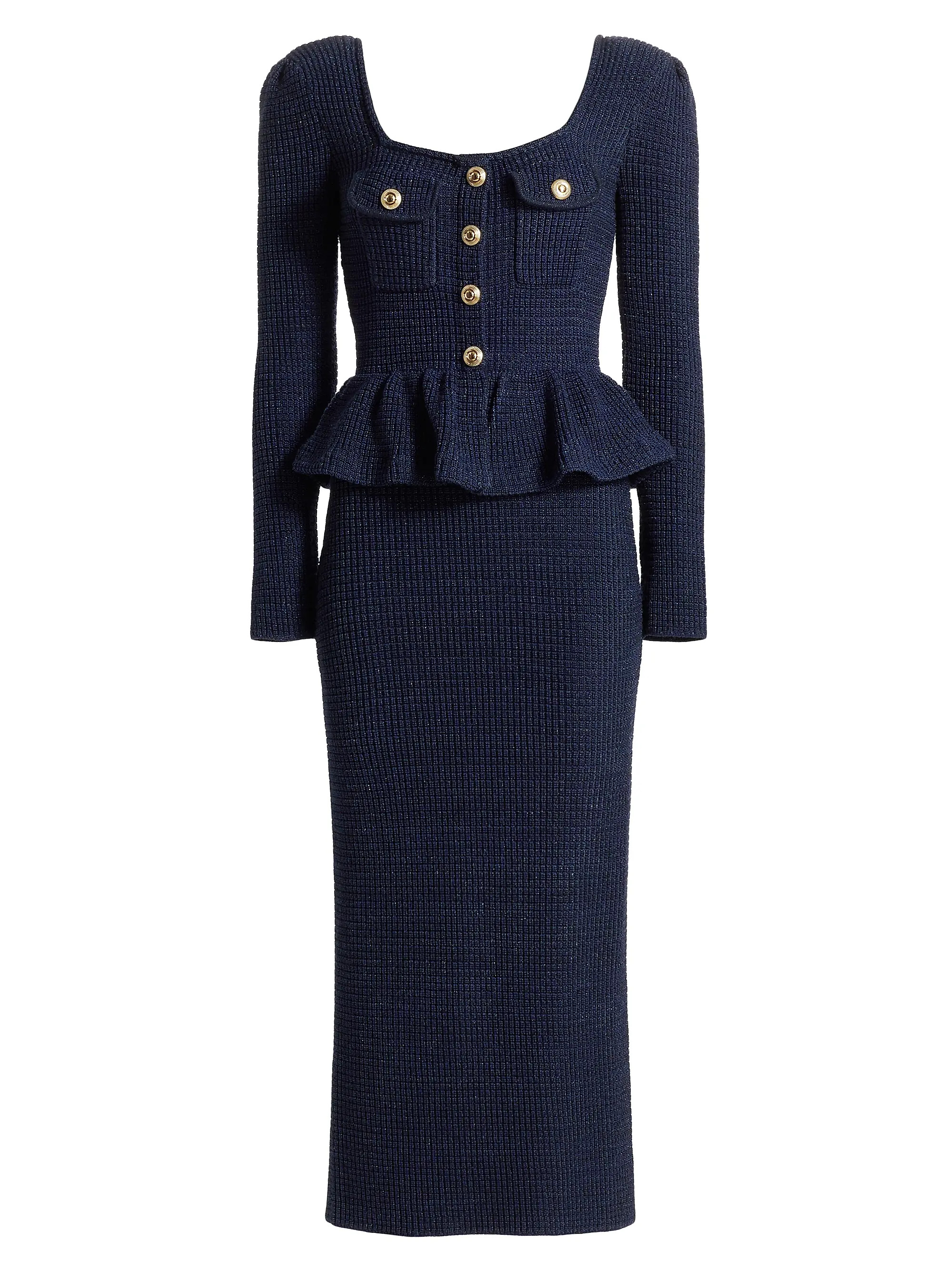 Knit Peplum Maxi Dress | Saks Fifth Avenue