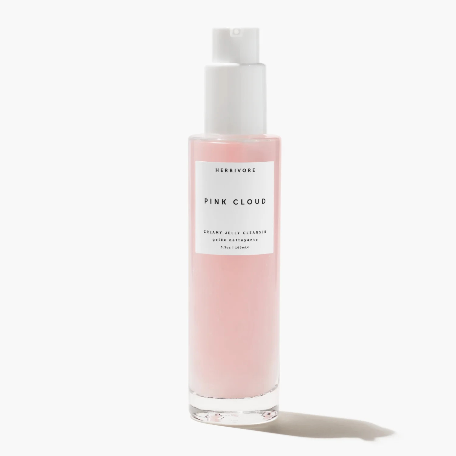 PINK CLOUD Rosewater + Tremella Creamy Jelly Cleanser | Herbivore