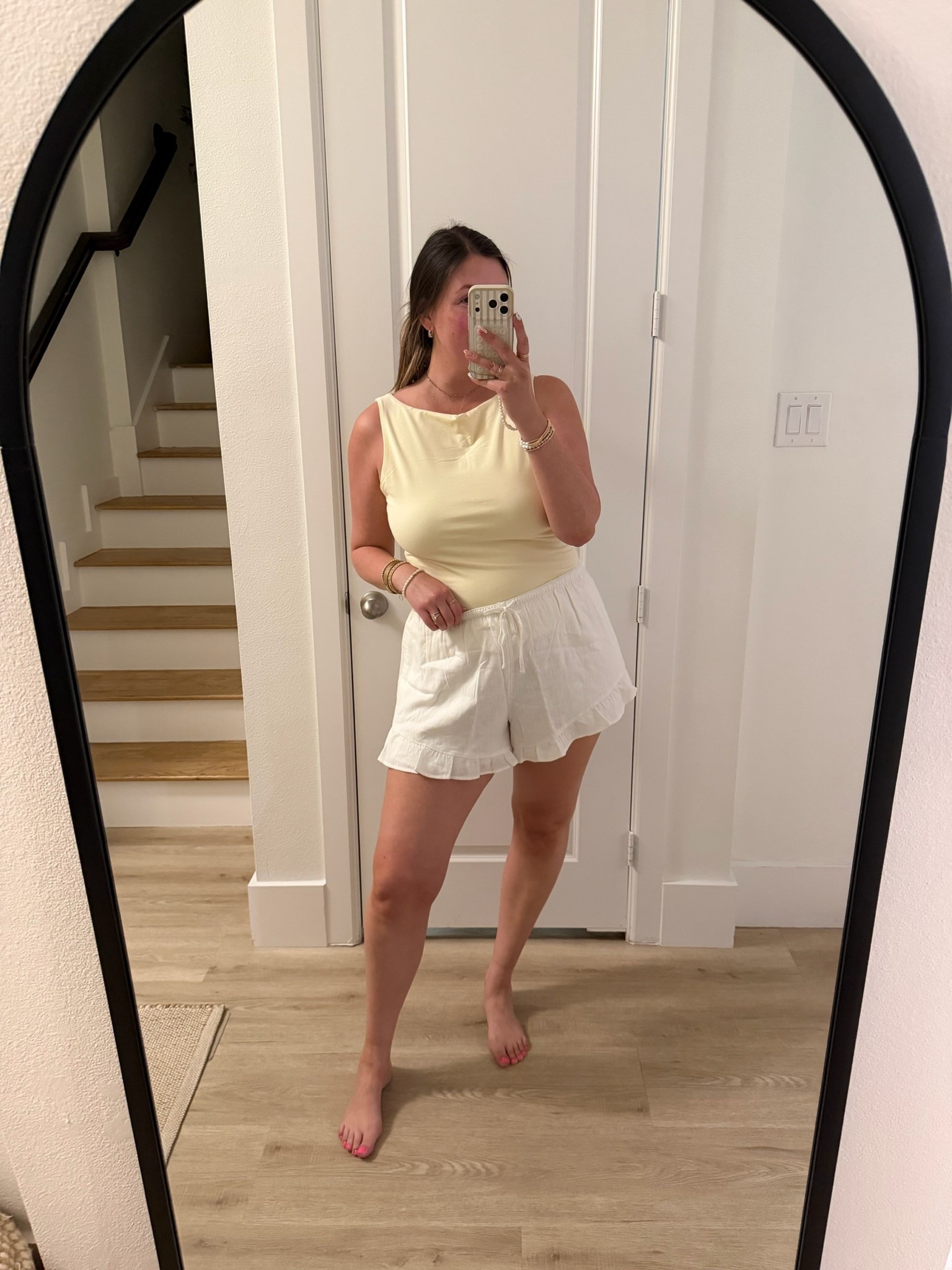 The cutest ruffle shorts from Abercrombie! Last day to use code AFLTK for 25% off! 

#LTKSpringSale #LTKSaleAlert #LTKTall