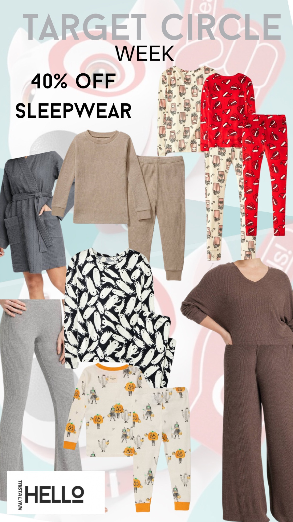 You know what I love more than Target?! Target Circle Week! 🎯 
Shop pjs for the fam today! 

#LTKFamily #LTKKids #LTKSaleAlert