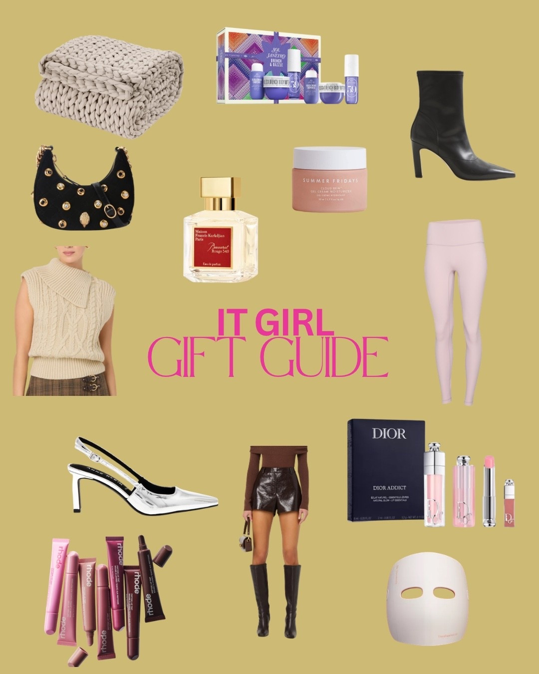 The perfect gift guide for the girl that loves fashion, staying on trend, smelling good, and looking her best! 

#LTKGiftGuide #LTKHoliday #LTKSaleAlert