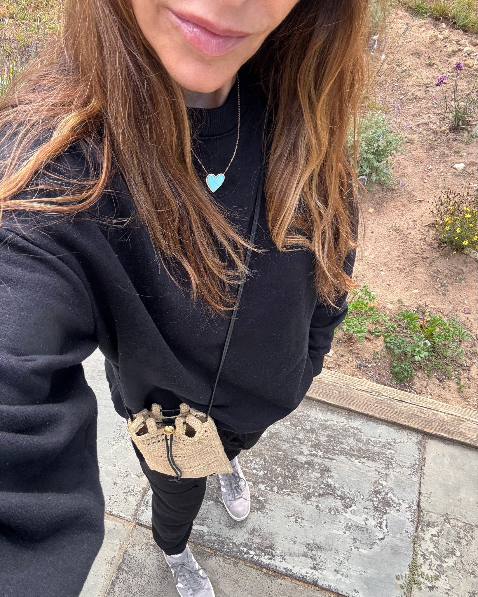 no morning on martha’s vineyard is complete w out getting a coffee & muffin at @chilmarkgeneral☕️ & sitting on the porch chatting w all the locals

followed by some browsing at one of the local farms called bettlebung farm (one of my fav things to do) 

today wearing 2 of my favs a sweatshirt i own in sm colors + a chic pair of sweatpants by another fav designers & some comfy sneakers too! 

both run tts wearing size small 

#LTKShoeCrush #LTKFindsUnder100 #LTKTravel