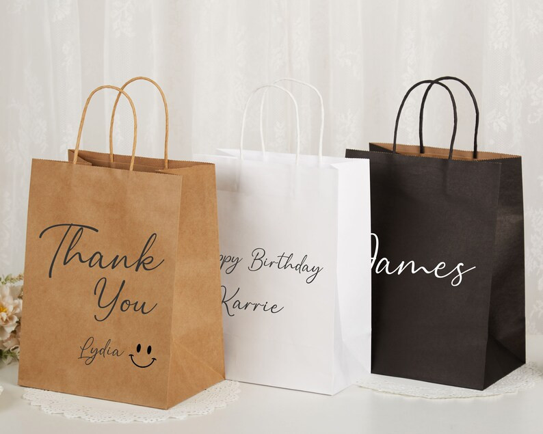 Personalized Bridesmaid Gift Bags, Bridesmaid Proposal Gift Bag, Bachelorette Party Gift Bag, Wed... | Etsy (US)