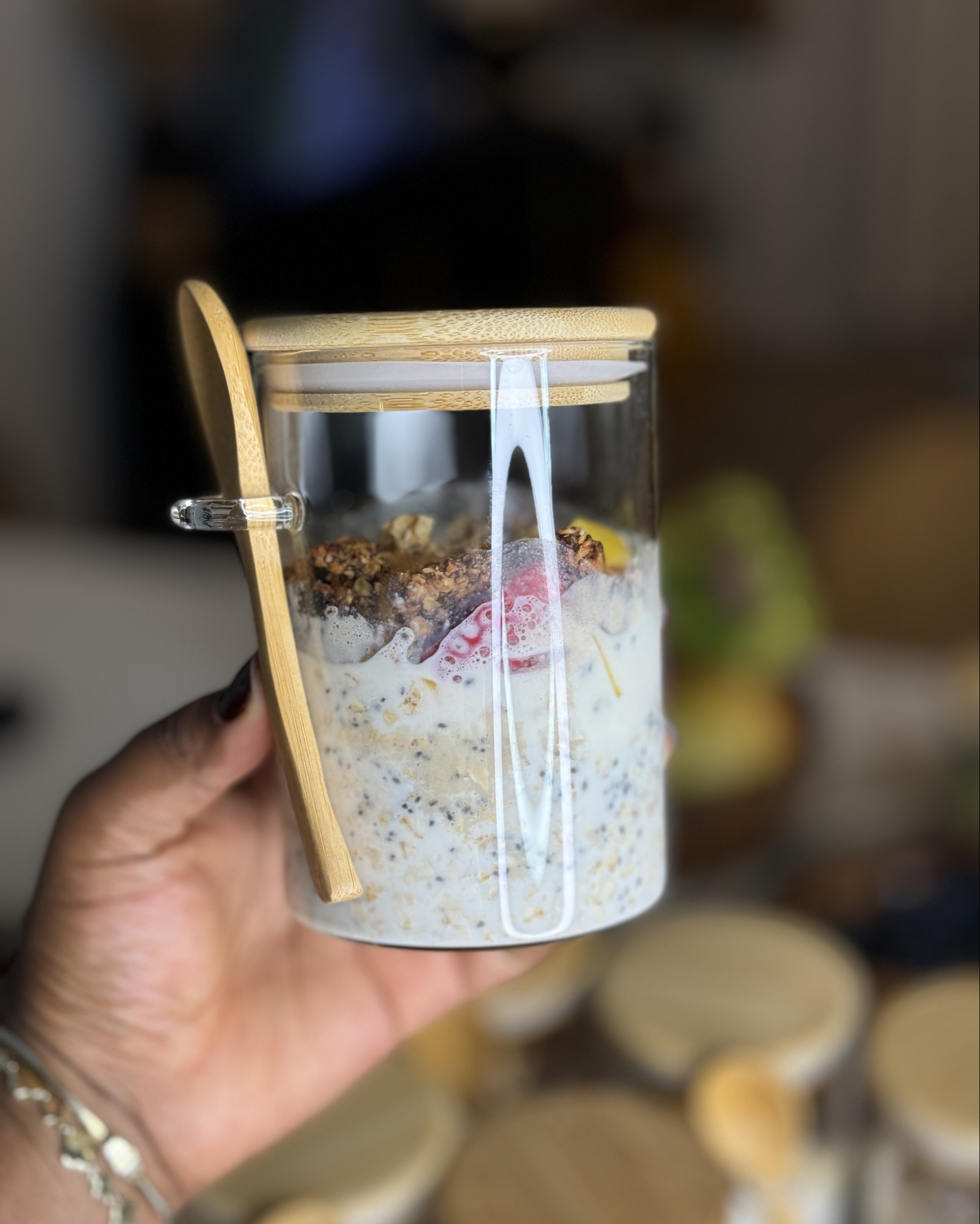 Starting my day with a delicious oatmeal parfait! These jars make meal prep so easy and keep everything fresh. Perfect for a grab-and-go breakfast. 🍓🥣 #HealthyStart #MealPrepMadeEasy”

#LTKHome
