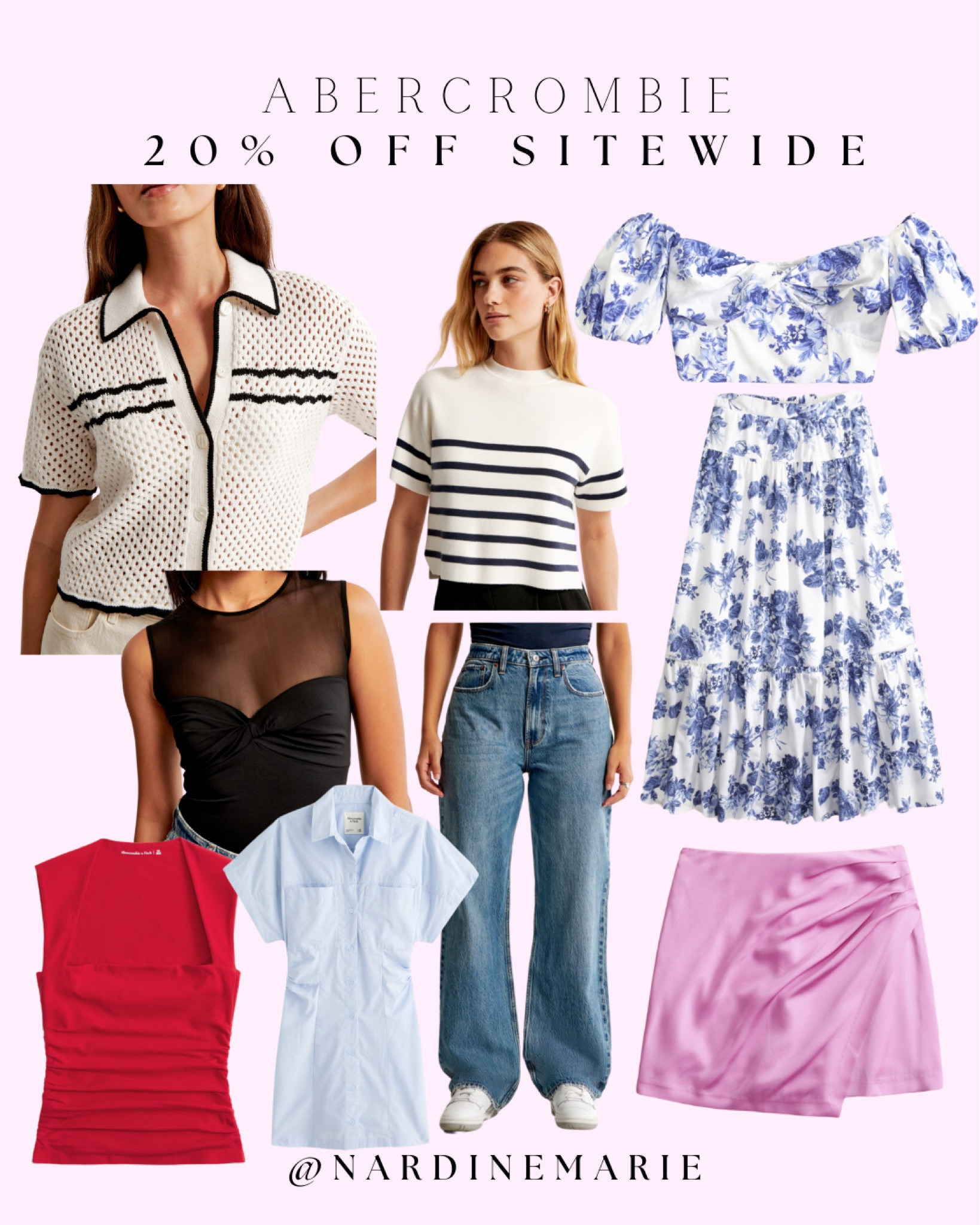 Abercrombie Spring staples for 20% OFF SITEWIDE! Use code: AFLTK

Follow my shop @Nardinemarie on the @shop.LTK app to shop this post and get my exclusive app-only content!

#LTKSpringSale #LTKSeasonal #LTKfindsunder100