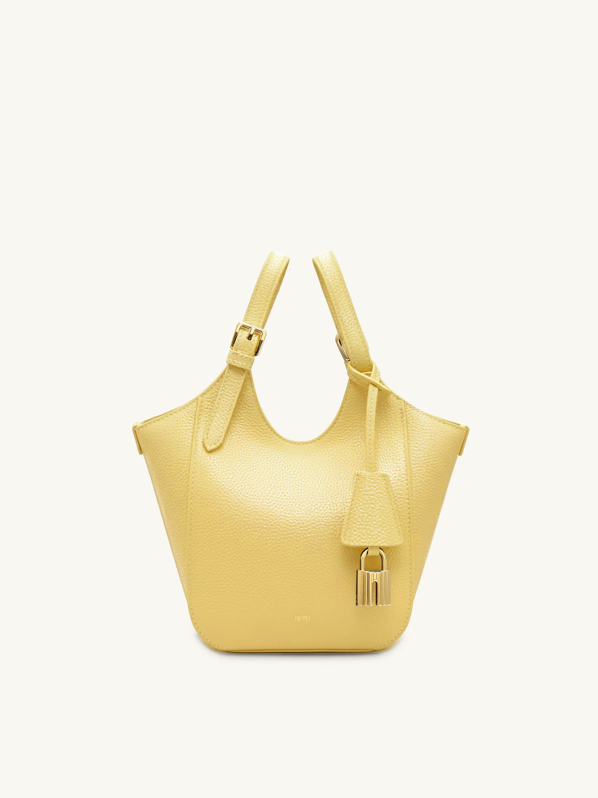 Ines Padlock Tote Bag - Yellow | JW PEI US
