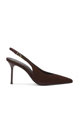 Schutz Alicia Sling Pump in Root Brown from Revolve.com | Revolve Clothing (Global)