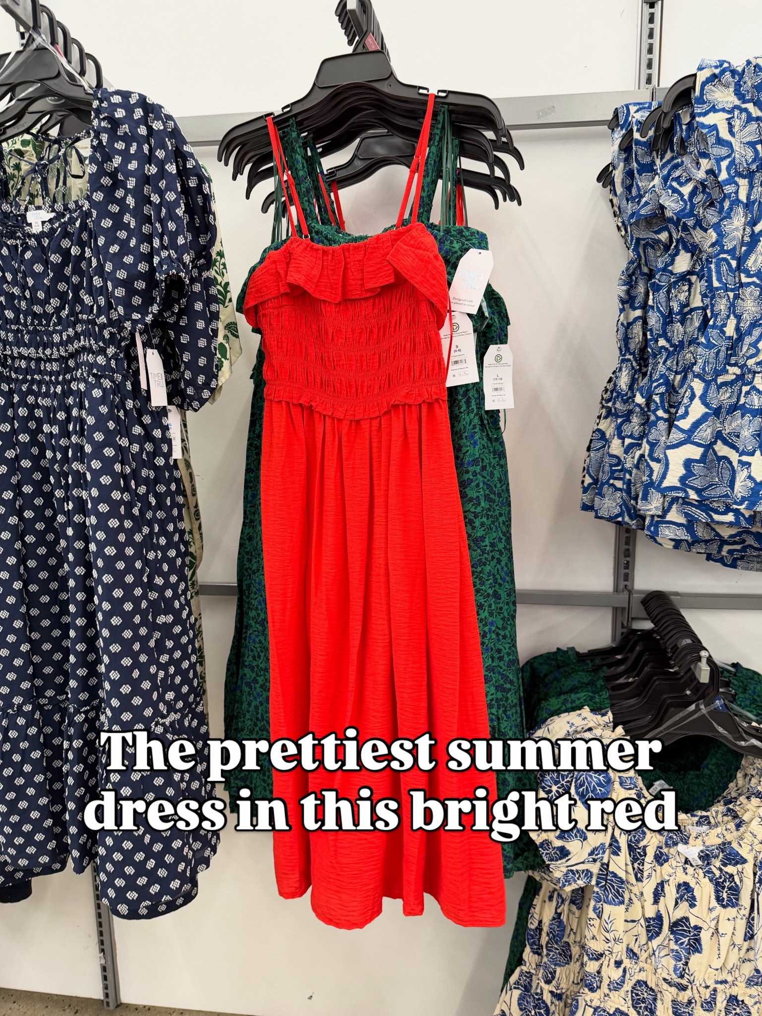 Spaghetti strap dresses at Walmart #walmartfashion
