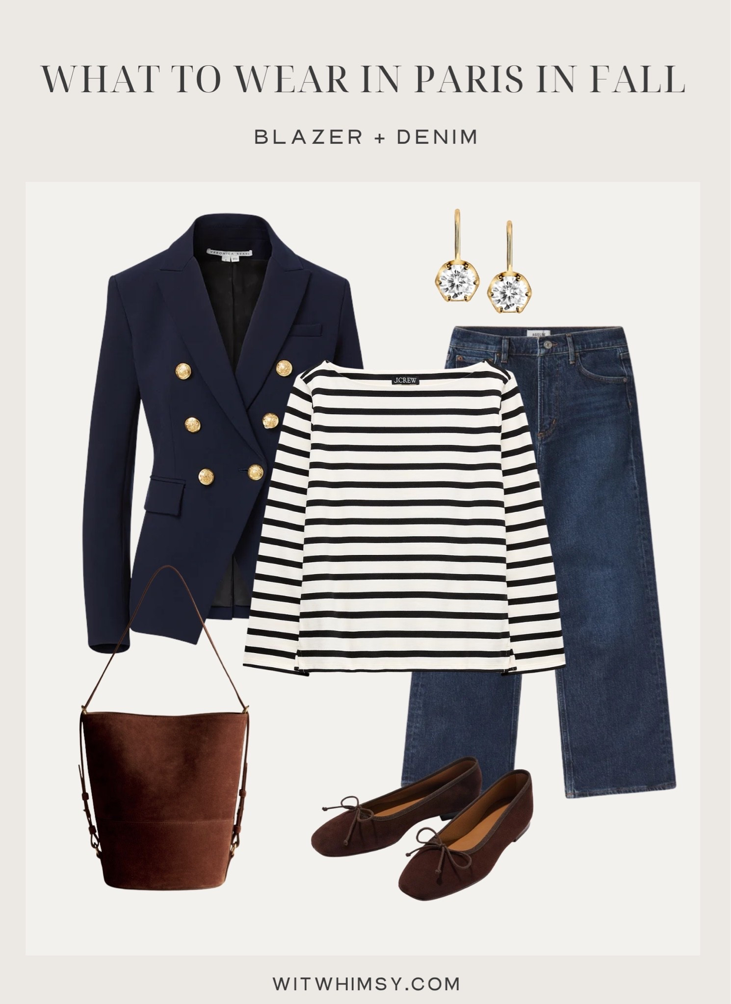What to wear in Paris in the fall

Striped shirt
Navy blazer
Espresso suede flats
Bucket bag

#LTKSeasonal #LTKTravel