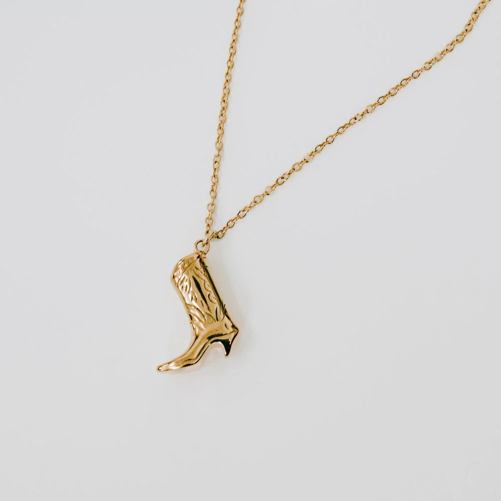 Country Girl Pendant Chain Necklace - WATERPROOF | Pretty Simple