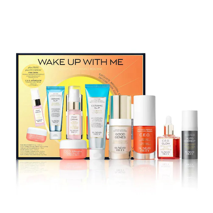 Wake Up With Me Complete Morning Routine Kit - Sunday Riley | Sephora | Sephora (CA)