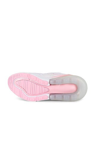 Air Max 270 Sneaker in White, Med Soft Pink, & Pearl Pink | Revolve Clothing (Global)