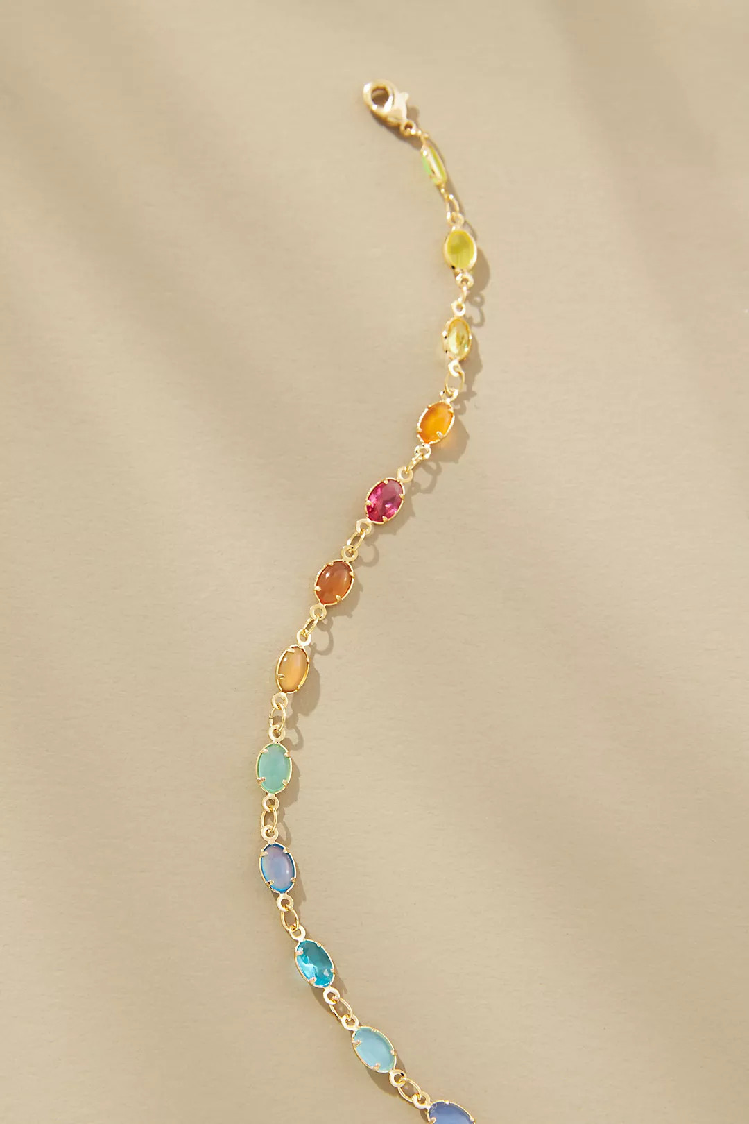 Infinity Glass Stone Necklace | Anthropologie (US)