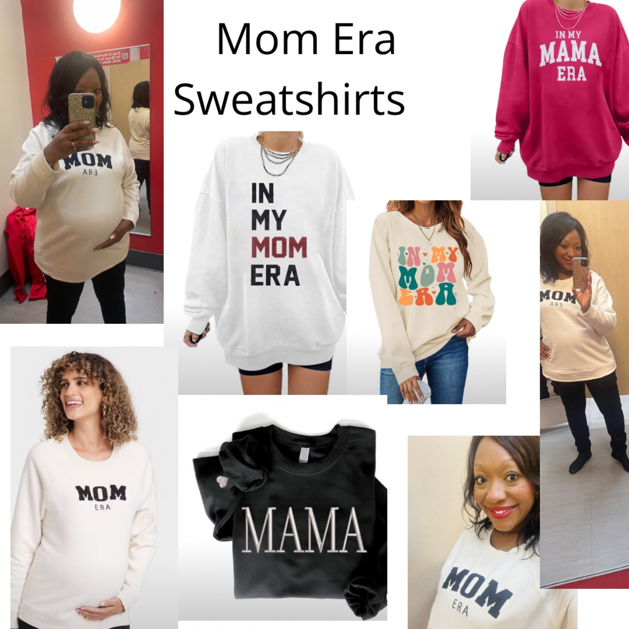 Love Mom Era sweatshirts 😍😍😍 #momera #momoutfits #cozy #sweatshirts #maternity #maternityfashion #moms #pregnancyfashion 

#LTKFindsUnder50 #LTKBump #LTKStyleTip