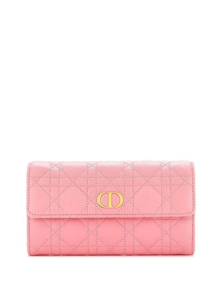 Christian Dior Leather Wallet: Pink Bags | ThredUp
