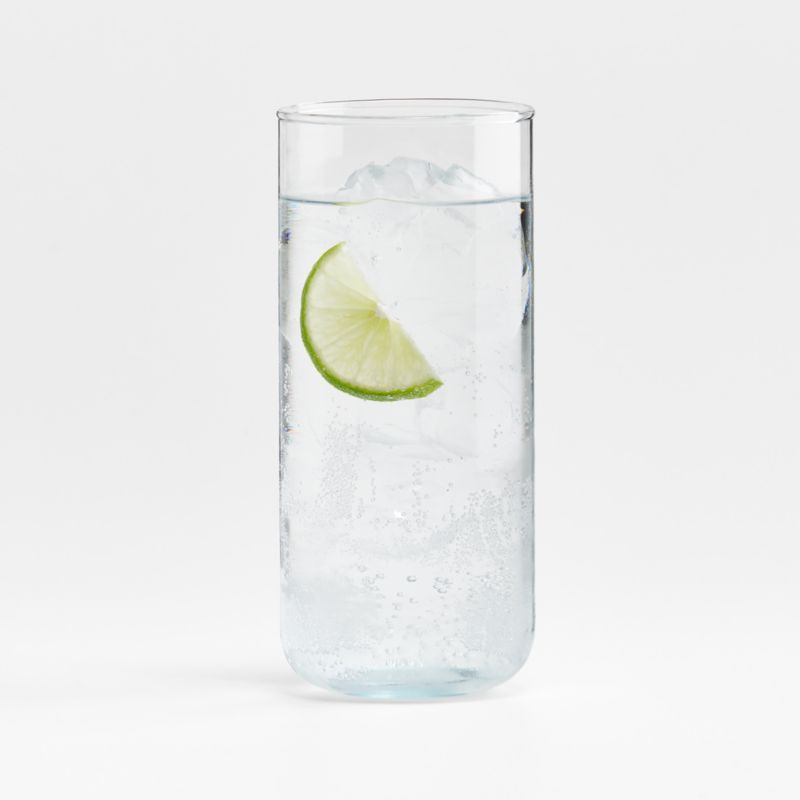 Lagos 16-Oz. Recycled Highball Glass + Reviews | Crate & Barrel | Crate & Barrel