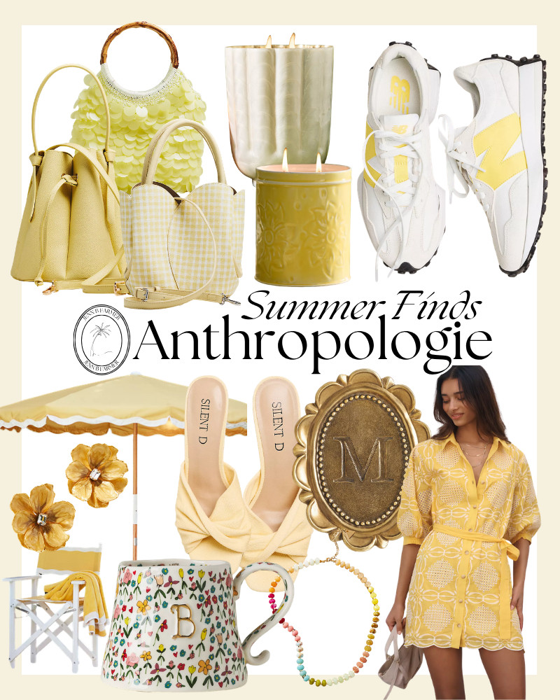 The prettiest summer finds at Anthropologie! They are selling out quickly!


Anthro finds, summer style, color theme, trendy style, Anthropologie home finds, handbag, New Balance shoes 

 #LTKSeasonal #LTKActive #LTKHome