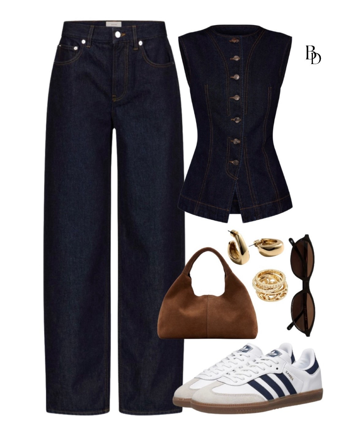 Denim on denim look!! 

#LTKgrwm #LTKSpringSale #LTKootd