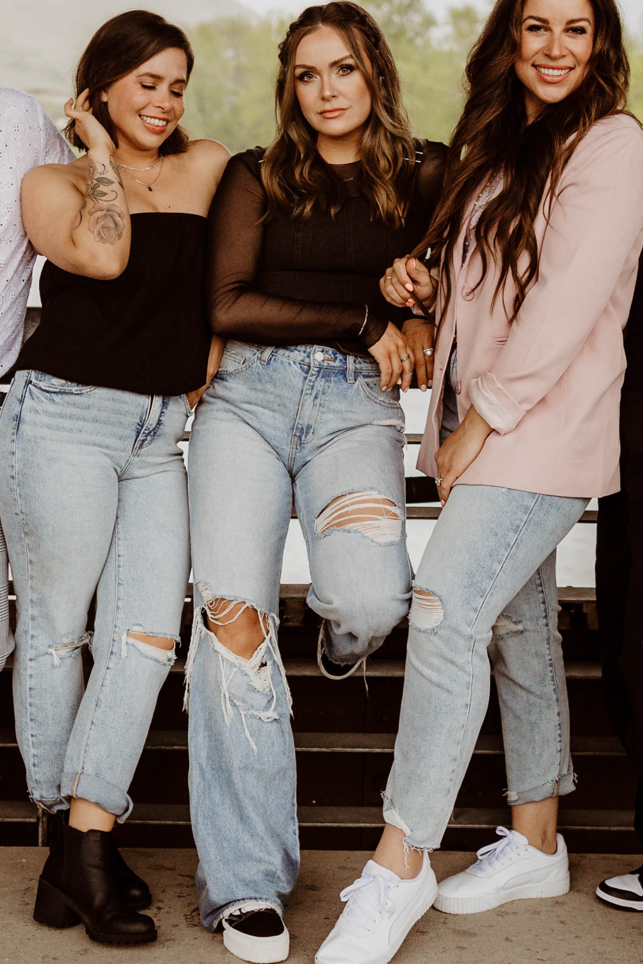 Size M in sheer top
Size M in corset 
Size 28 in jeans

#LTKBeauty #LTKStyleTip #LTKShoeCrush