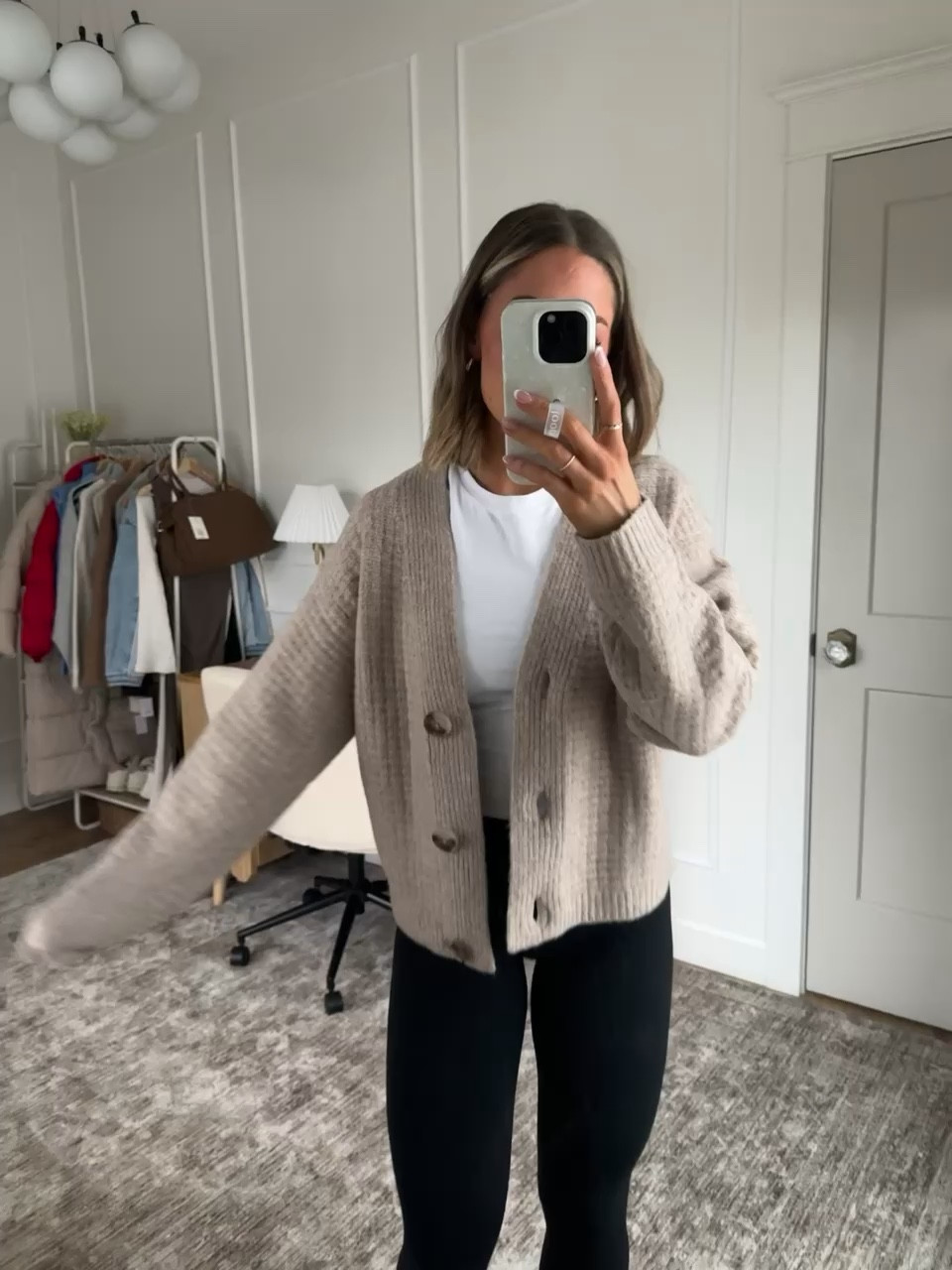 This little cardigan will easily sell out!! It’s SO cute! 🤩 perfect length and I love the waffle print / detail on it! 

TTS! I am 5’4 for reference with a shorter torso, so if you’re longer through the trunk area this may me more cropped on you! 

#LTKStyleTip #LTKSeasonal #LTKVideo