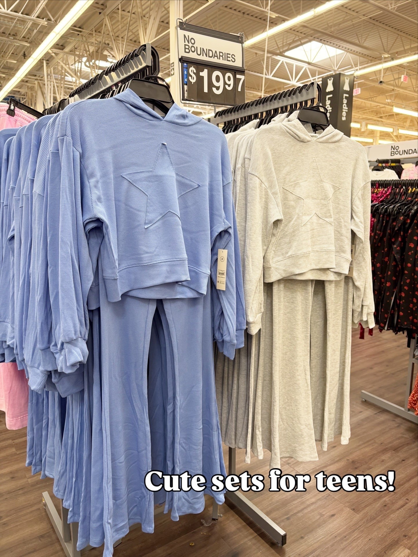 No Boundaries Star Soft Knit Hoodie and Flare Pull On Leggings #walmart #walmart 

#LTKTravel #LTKActive #LTKHome