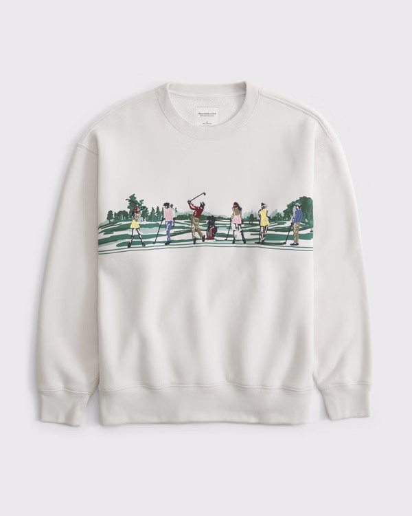 Golf Vintage Sunday Crew | Abercrombie & Fitch (US)