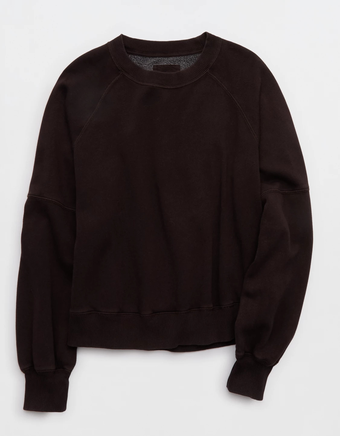 Aerie Go-To Classic Length Crew Sweatshirt | Aerie