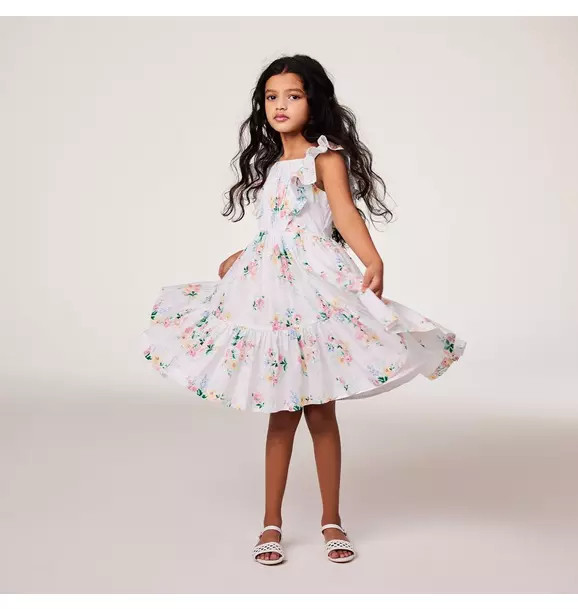 Floral Smocked Ruffle Dress | Janie and Jack