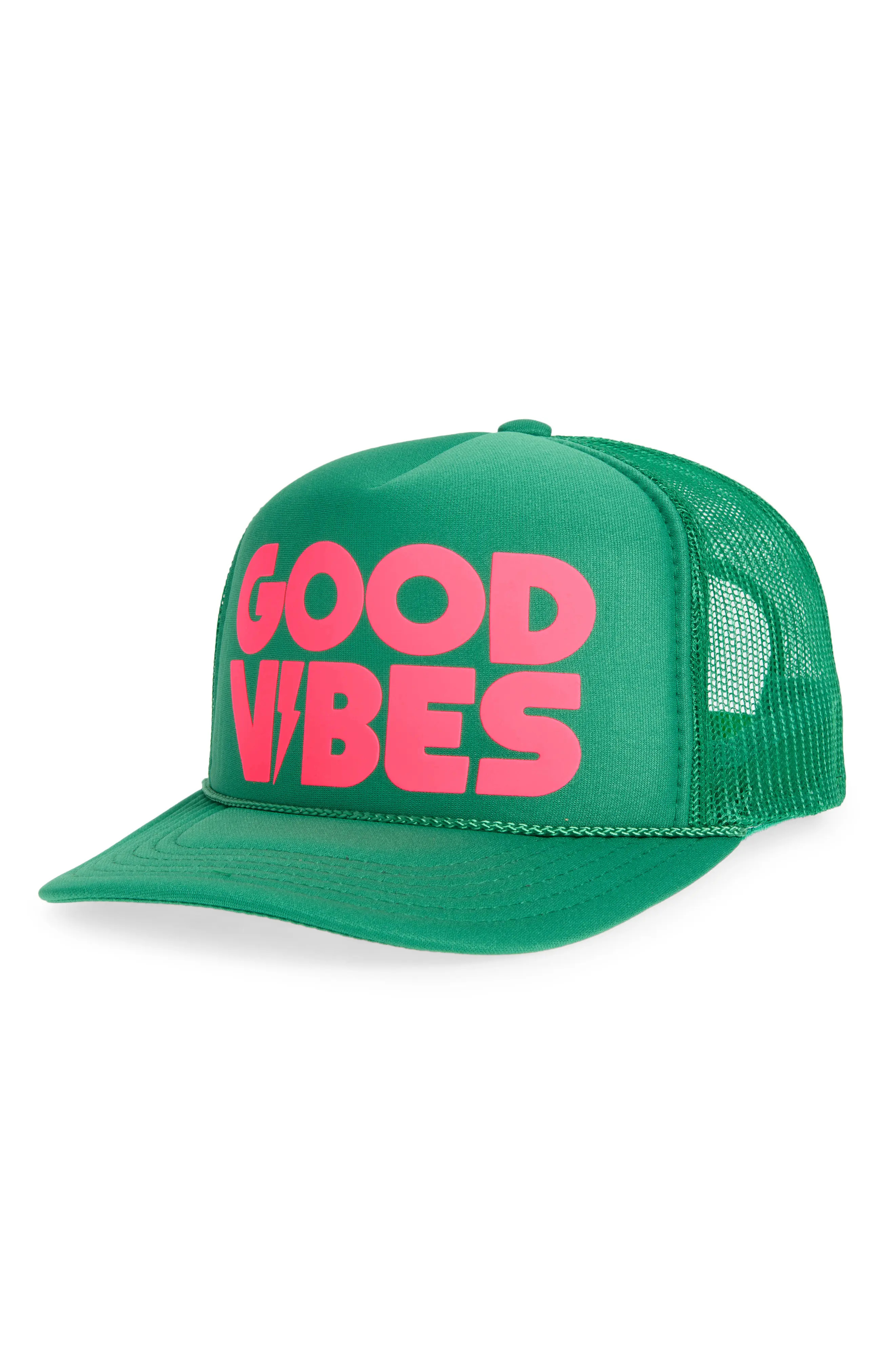 Good Vibes II Trucker Hat (Women) | Nordstrom | Nordstrom