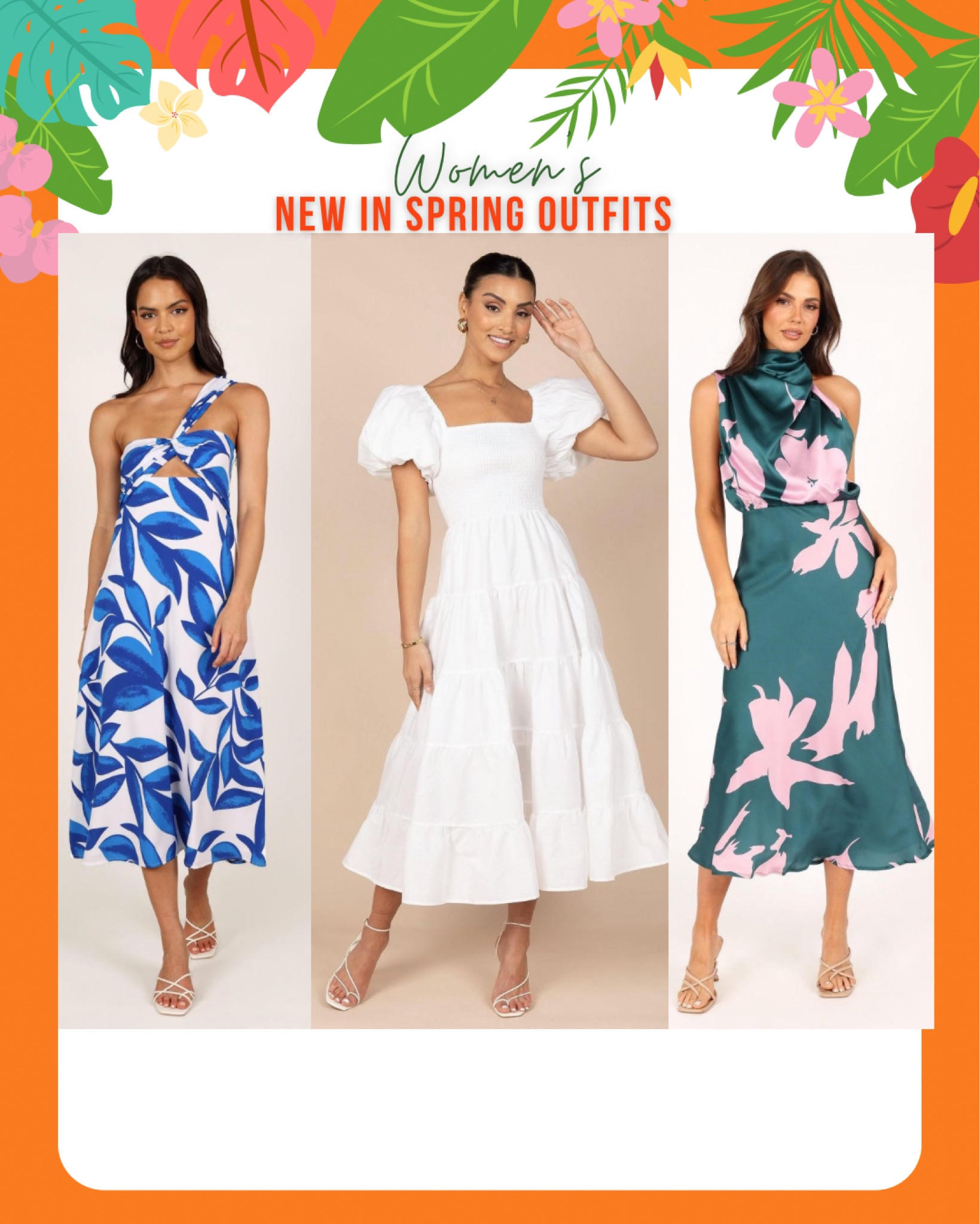 ✨Spring dresses, spring outfits. 
Shop your size 

#LTKparties #LTKfindsunder100 #LTKSpringSale