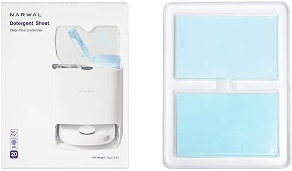 Narwal T10 Detergent Sheet 2 Bags 40 Sheets Customized Eco friendly (Model: Only for Narwal T10) | Amazon (US)