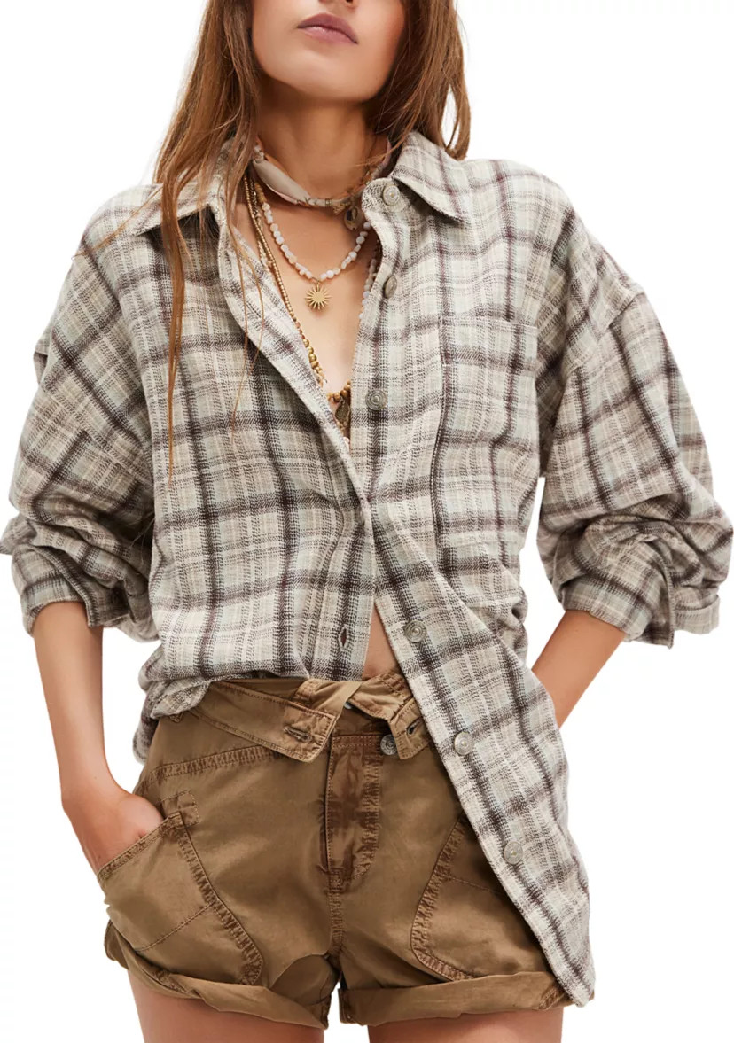 We The Free Ashley Plaid Shirt | Belk