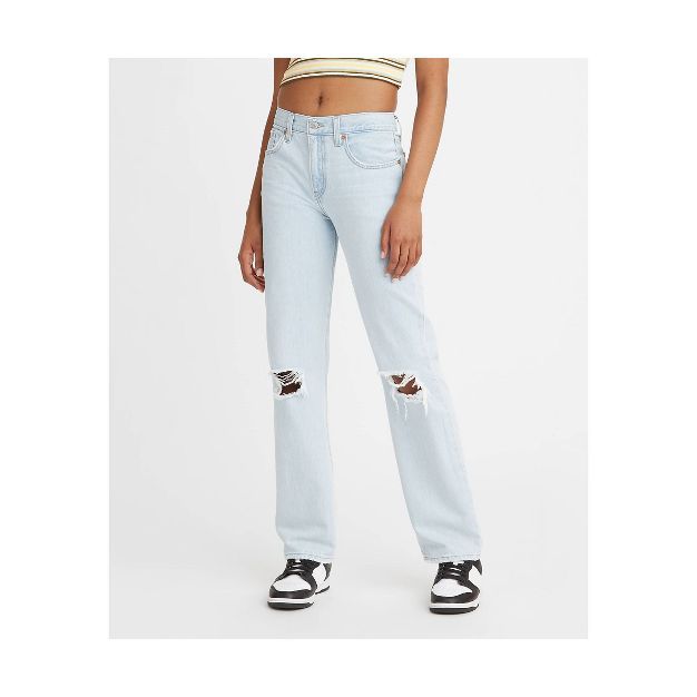 Levi's® Women's Mid-Rise Straight Jeans - Charlie Won | Target