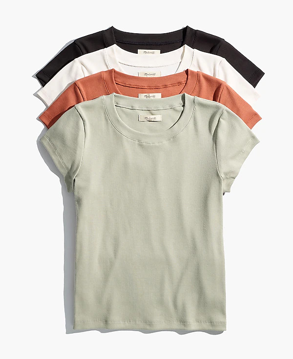 Supima&reg; Rib Tee | Madewell | Madewell