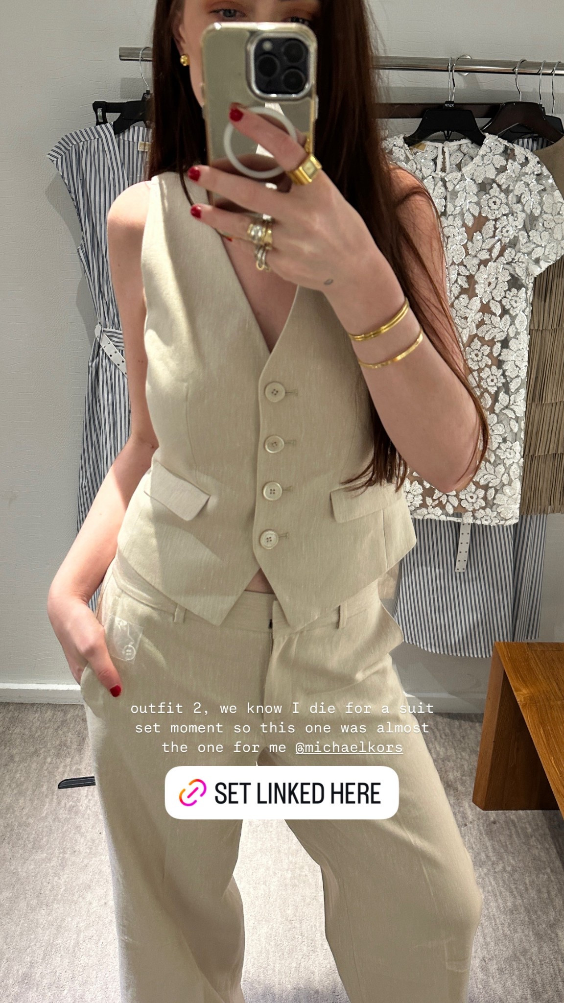 Set from Michael Kors! Wearing a 4! #michaelkors #mkpartner 