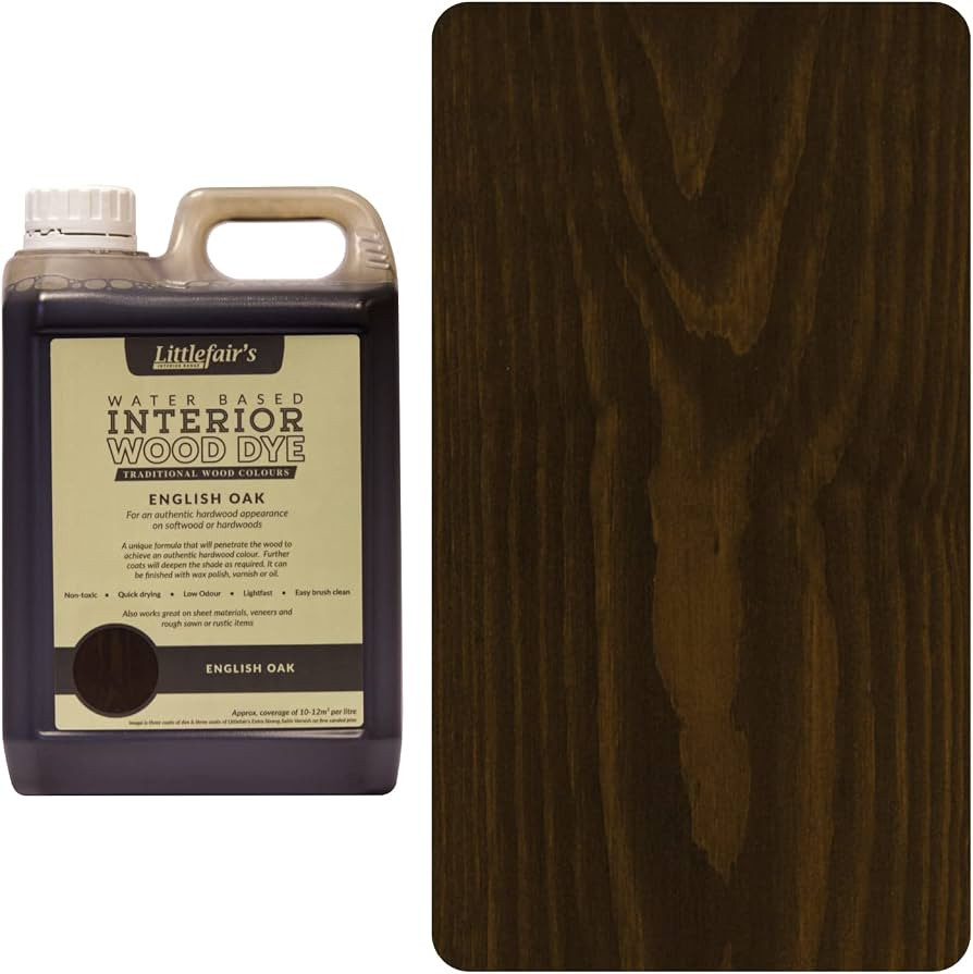 Littlefair's | Water Based Wood Dye | Indoor | Traditional Range | Environmentally Friendly | Ind... | Amazon (UK)