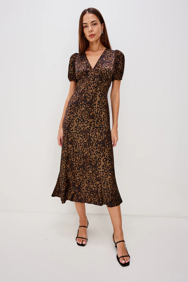 JUNIA DRESS - GINGER SPOTTED | Rails