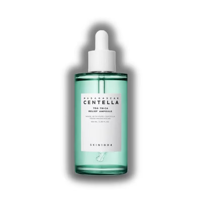 Skin1004 Madagascar Centella Tea-Trica Relief Ampoule | A non-comedogenic ampoule with Tea tree, Pine tree, and Cypress - (3.38 oz) | Target