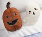 Sherpa Ghost & Pumpkin Pillow Set | Pottery Barn Kids