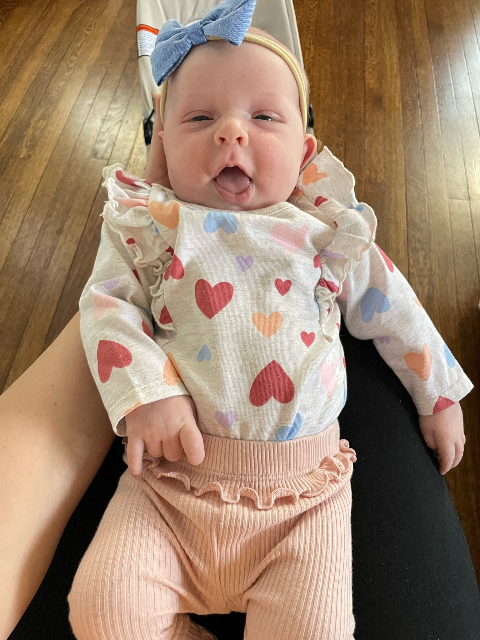 Head to toes! Amazon headband. Walmart long sleeve bodysuit. Old navy pants. Burt bees undershirt and socks!

#LTKfamily #LTKkids #LTKbaby