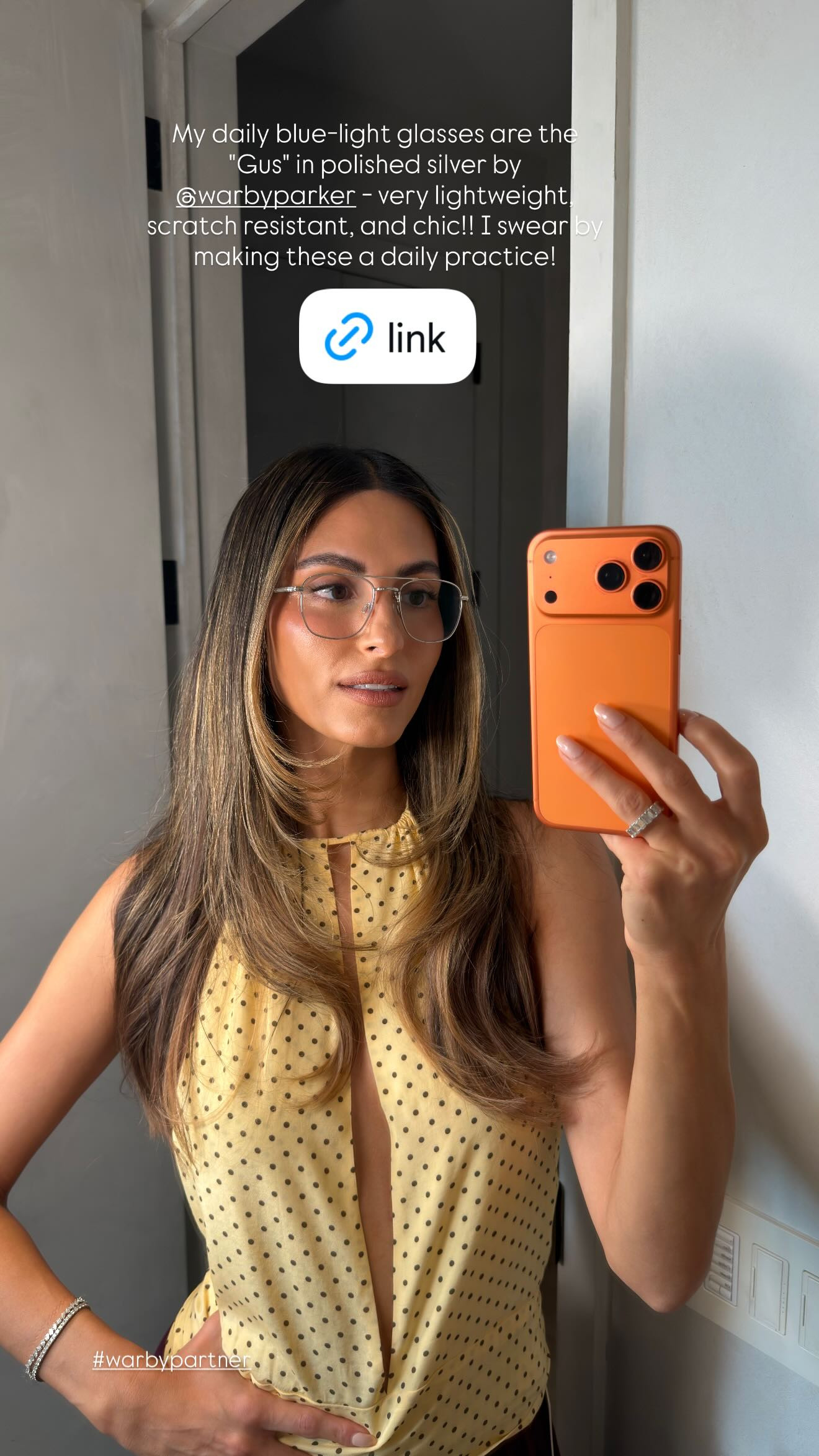 My daily blue light glasses! 

 