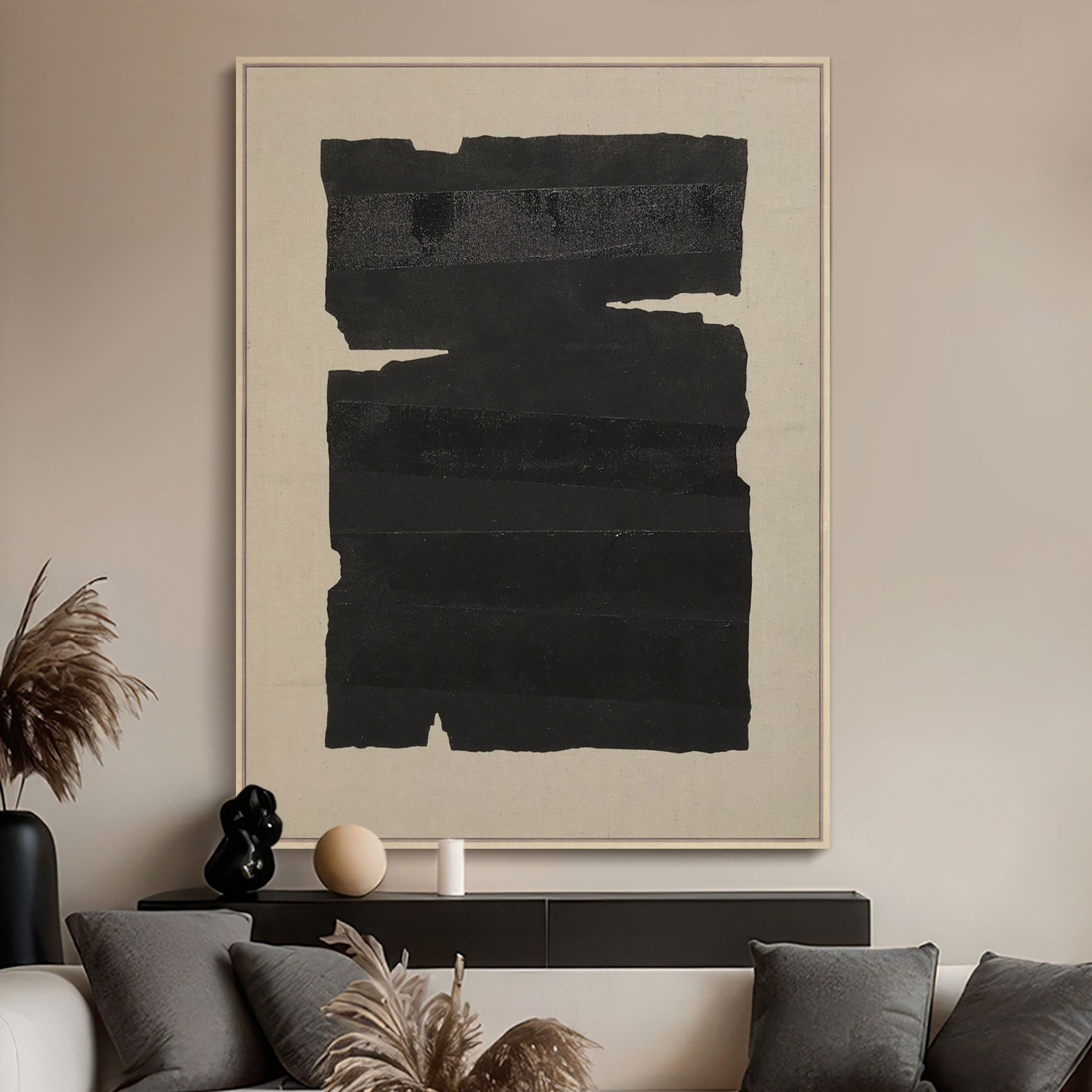 Echoes of Shadows II, Hand Painted Canvas - Overstock - 42992099 | Overstock