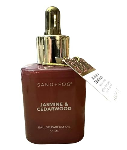 Sand and Fog Jasmine & Cedarwood Perfume Oil Eau De Parfum 50ml / 1.69 fl oz Unboxed | Amazon (US)